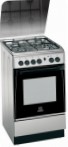 Indesit KN 1G21 (X) Kitchen Stove, type of oven: gas, type of hob: gas