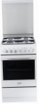 Hotpoint-Ariston H5GSH2AF (W) Kitchen Stove, type of oven: electric, type of hob: gas