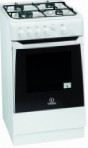 Indesit KNJ 1G2 (W) Kitchen Stove, type of oven: gas, type of hob: gas