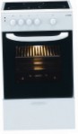 BEKO CSS 48100 GW Kompor dapur, jenis oven: listrik, jenis hob: listrik