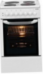 BEKO CSE 56100 GW 厨房炉灶, 烘箱类型: 电动, 滚刀式: 电动