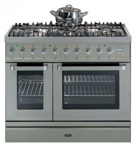 Characteristics Kitchen Stove ILVE TD-90CL-MP Stainless-Steel Photo