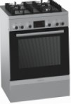Bosch HGD74X455 Σόμπα κουζίνα, τύπος φούρνου: ηλεκτρικός, είδος των εστιών: αέριο