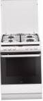 Amica 618GE1.33HZpTaQ(W) Dapur, jenis ketuhar: elektrik, jenis hob: gas