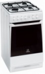 Indesit KN 3G210 S(W) 厨房炉灶, 烘箱类型: 气体, 滚刀式: 气体