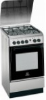 Indesit KN 3G210 S(X) Kitchen Stove, type of oven: gas, type of hob: gas