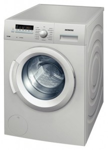 egenskaper Tvättmaskin Siemens WS 12K26 S Fil