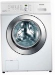 Samsung WF6MF1R2N2W वॉशिंग मशीन ललाट स्थापना के लिए फ्रीस्टैंडिंग, हटाने योग्य कवर