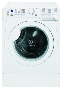 características Máquina de lavar Indesit PWC 7108 W Foto