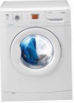 BEKO WMD 77107 D Tvättmaskin främre fristående, avtagbar klädsel för inbäddning