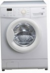 LG F-1292LD Tvättmaskin främre fristående, avtagbar klädsel för inbäddning