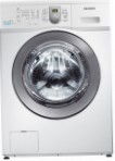 Samsung WF60F1R1W2W वॉशिंग मशीन ललाट स्थापना के लिए फ्रीस्टैंडिंग, हटाने योग्य कवर