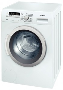 les caractéristiques Machine à laver Siemens WS 12O240 Photo