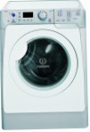 Indesit PWSE 6108 S 洗衣机 面前 独立式的