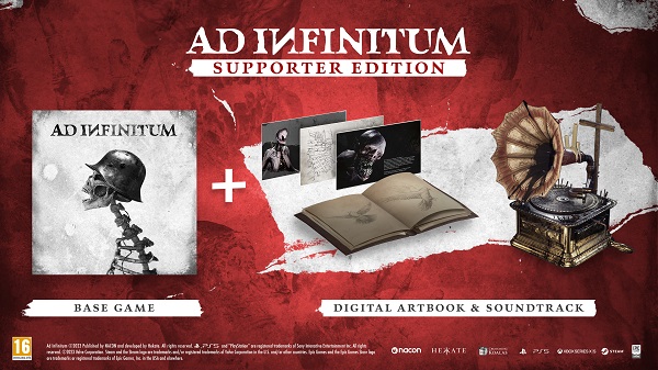 Ad Infinitum Supporter Edition Bundle Steam CD Key, $33.24