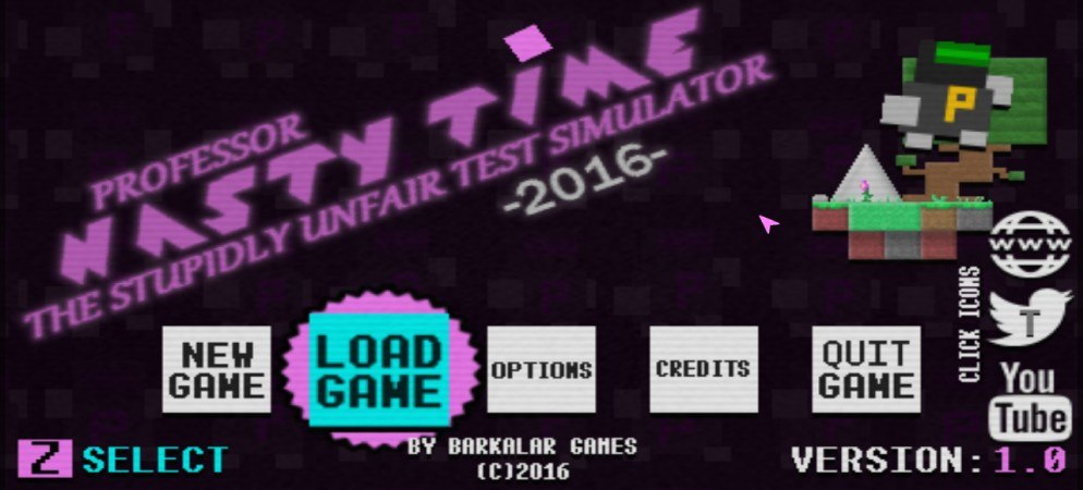 Professor Nasty Time: The Stupidly Unfair Test Simulator 2016 Steam CD Key, $2.2
