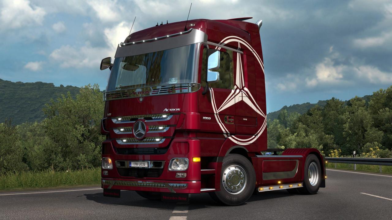 Euro Truck Simulator 2 - Actros Tuning Pack DLC Steam Altergift, $2.75