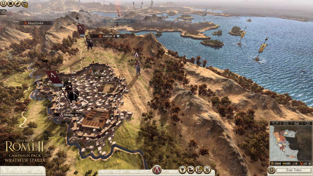 Total War: ROME II - Wrath of Sparta DLC Steam CD Key, $7.24
