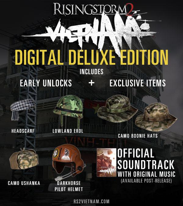 Rising Storm 2: Vietnam - Digital Deluxe Edition Upgrade DLC RU Steam CD Key, $4.8
