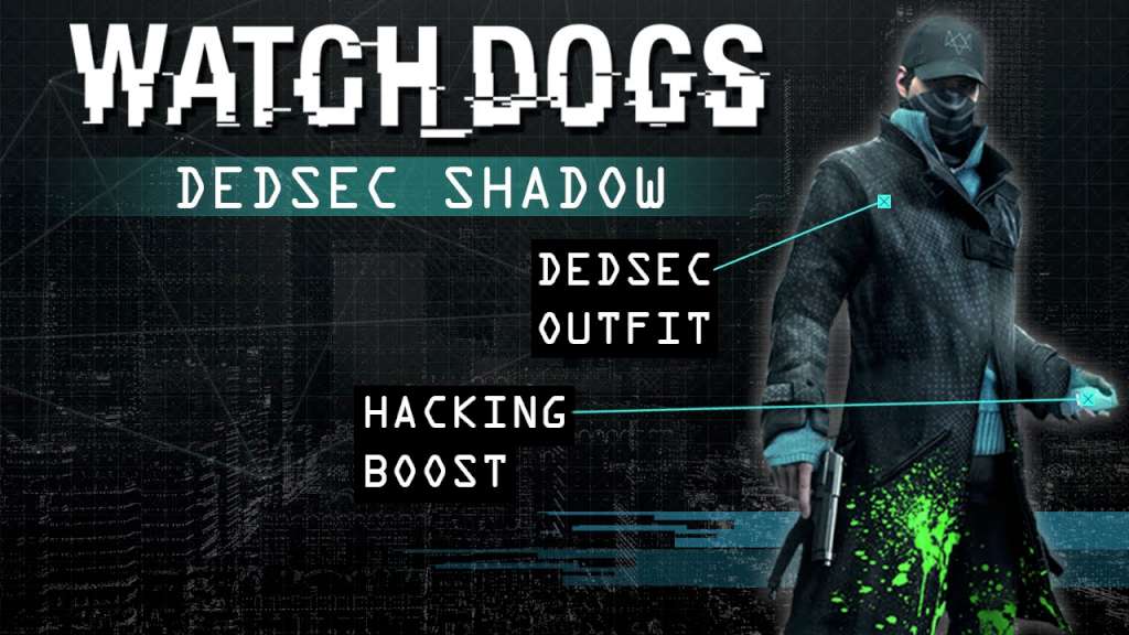 Watch Dogs - DEDSEC Outfit + Chicago South Club Skin Pack DLC EU PS3 CD Key, $2.95