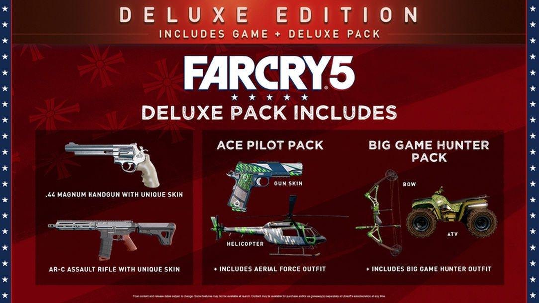 Far Cry 5 Deluxe Edition EU Ubisoft Connect CD Key, $25.81