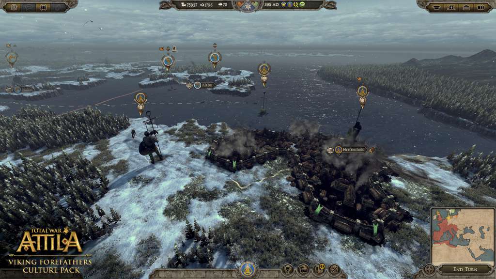 Total War: ATTILA - Viking Forefathers Culture Pack DLC Steam CD Key, $4.5