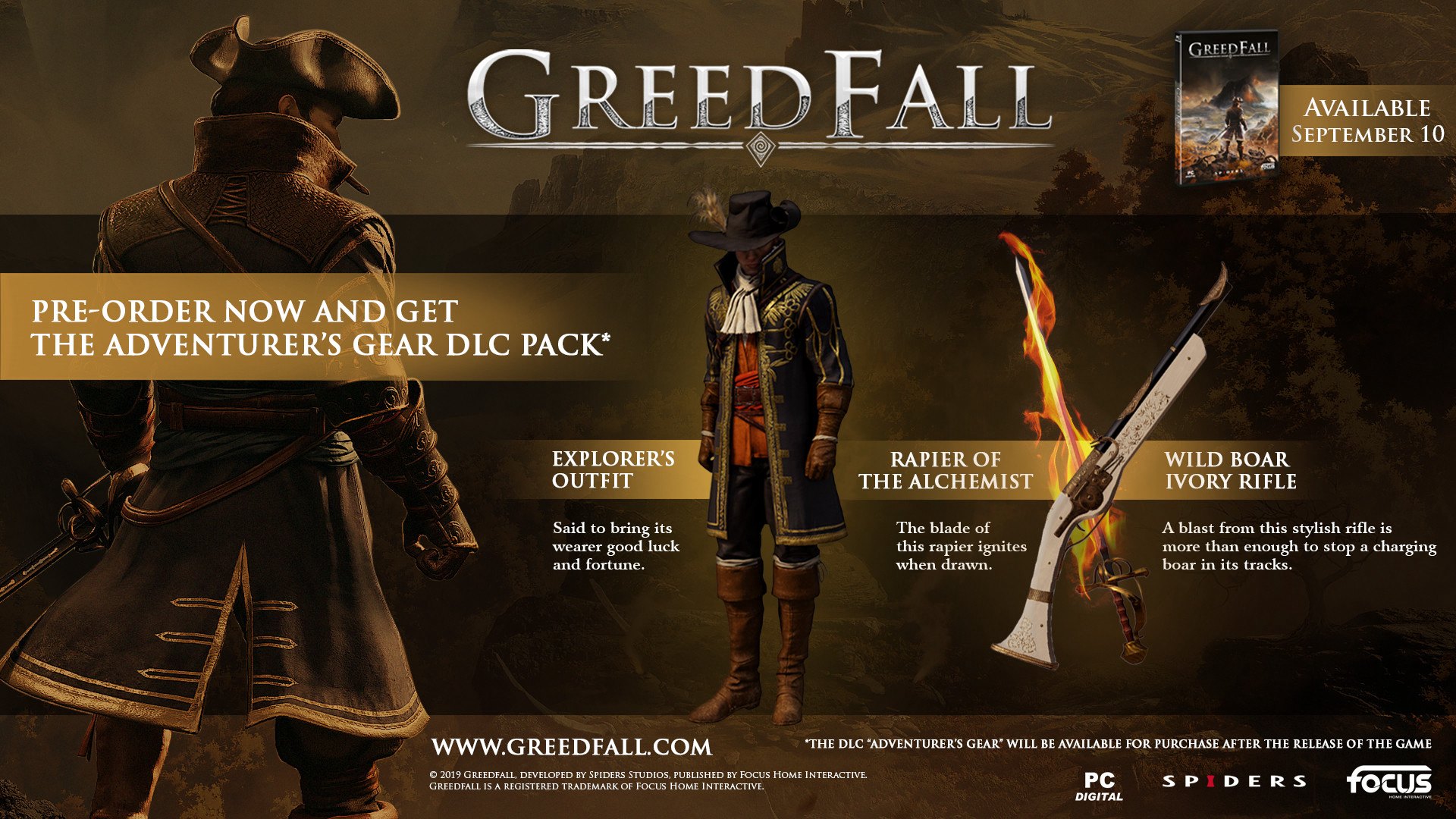 GreedFall Gold Edition EU XBOX One CD Key, $19.55