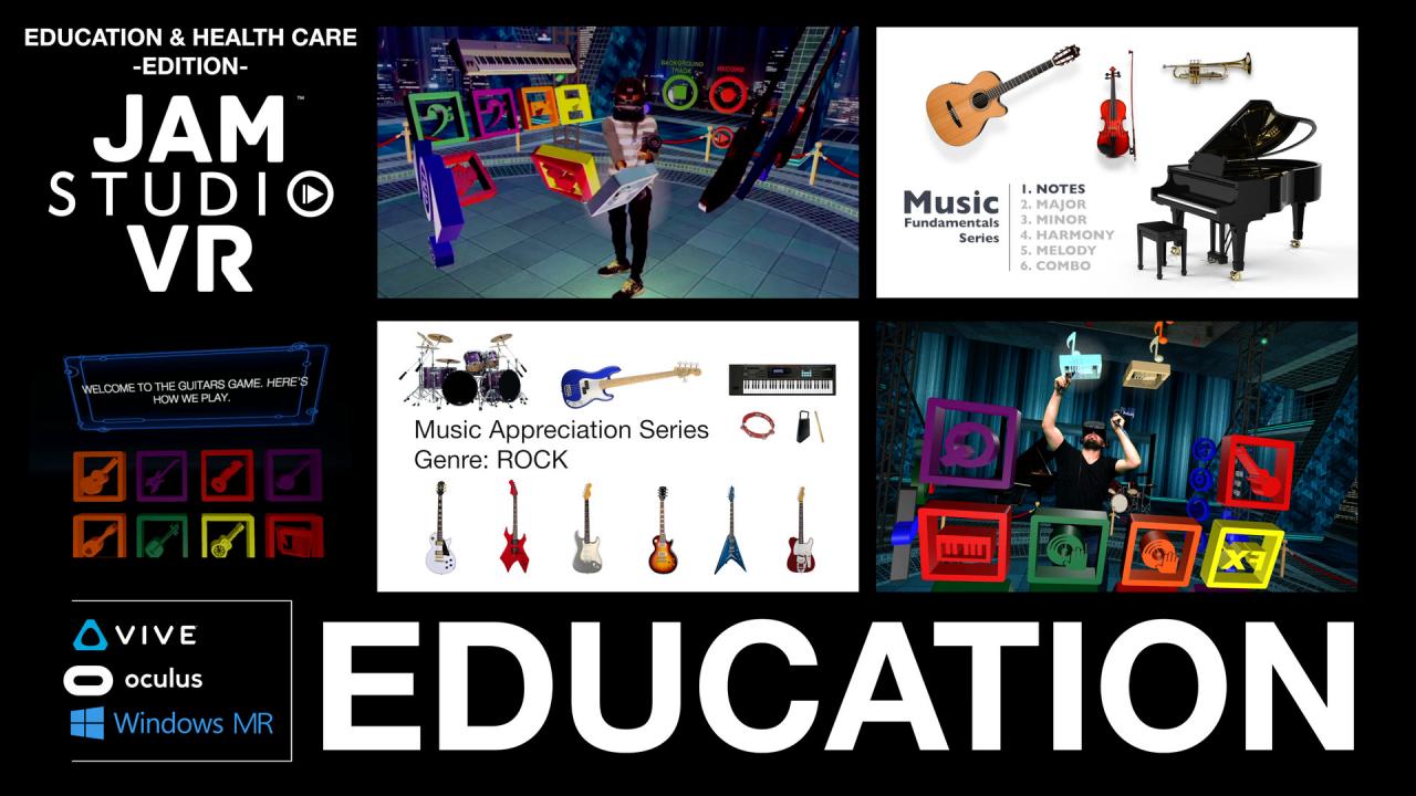 Jam Studio VR - Education & Health Care Edition Steam CD Key, $22.59
