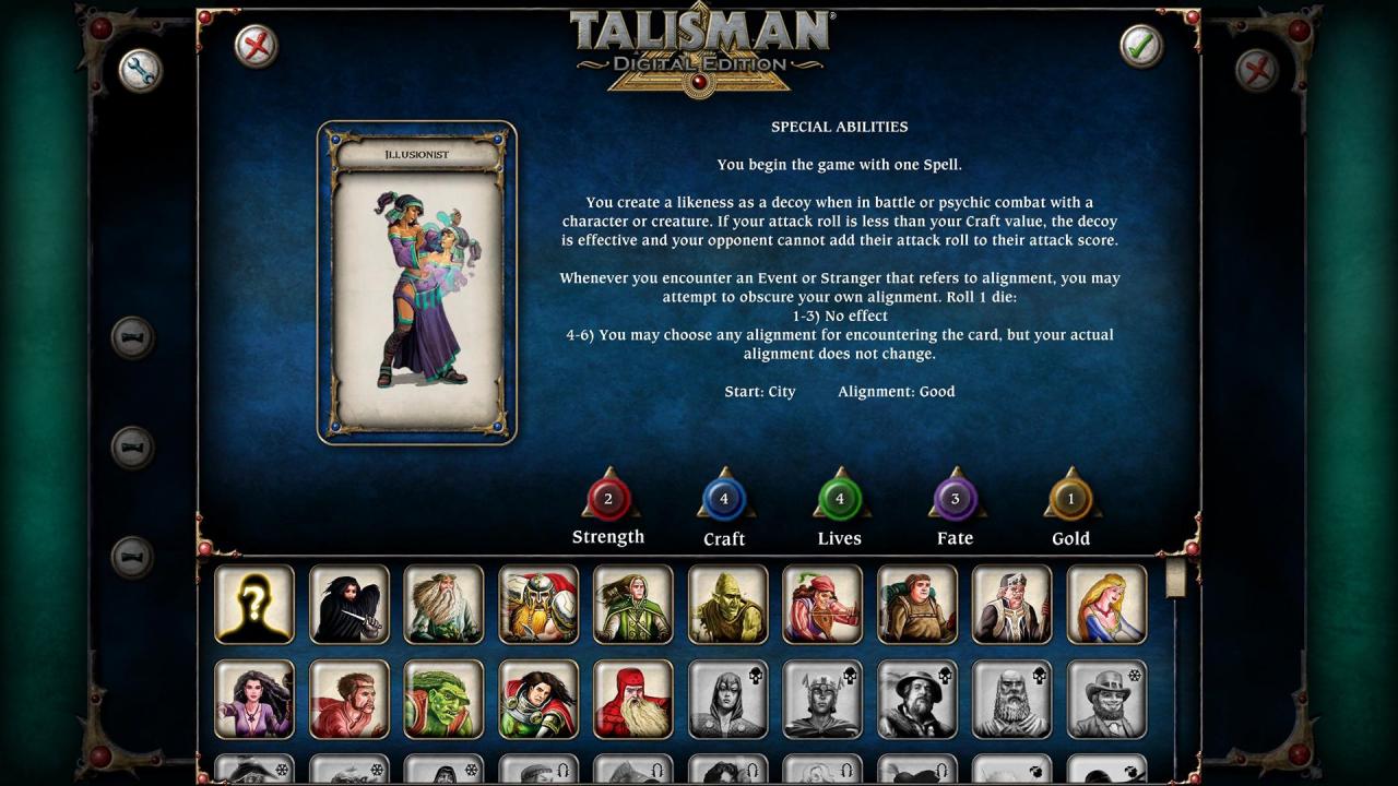 Talisman - Character Pack #11 - Illusionist DLC Steam CD Key, $0.8