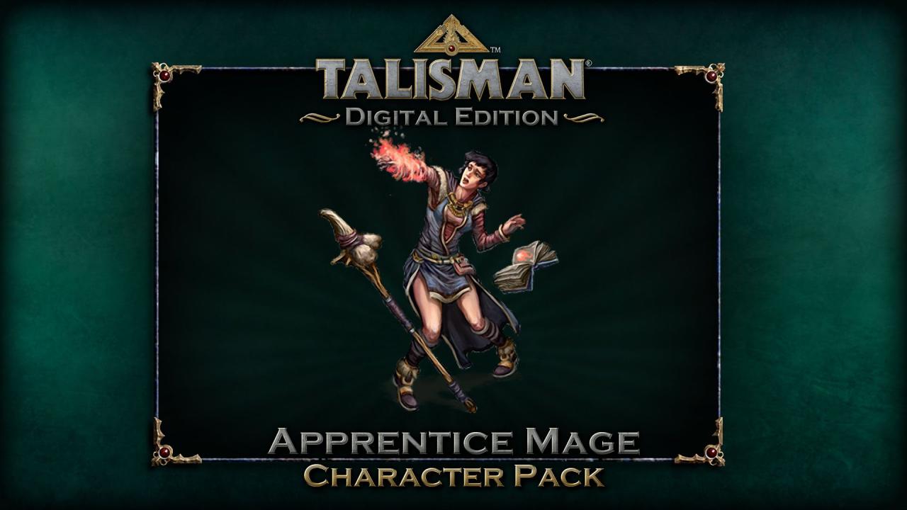 Talisman - Character Pack #8 - Apprentice Mage DLC Steam CD Key, $0.6
