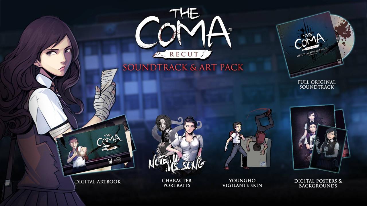 The Coma: Recut - Soundtrack & Art Pack DLC Steam CD Key, $1.53