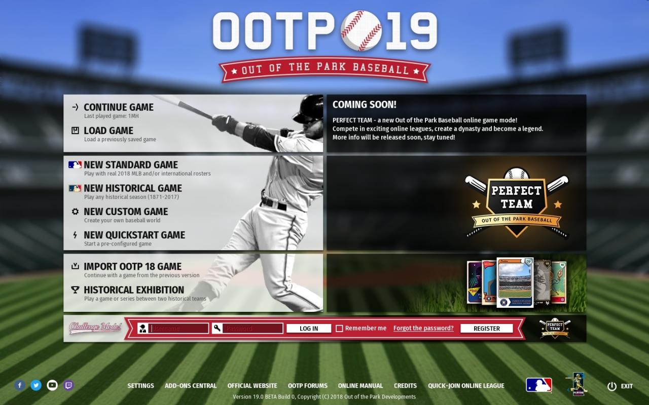 Out of the Park Baseball 19 Steam CD Key, $135.58