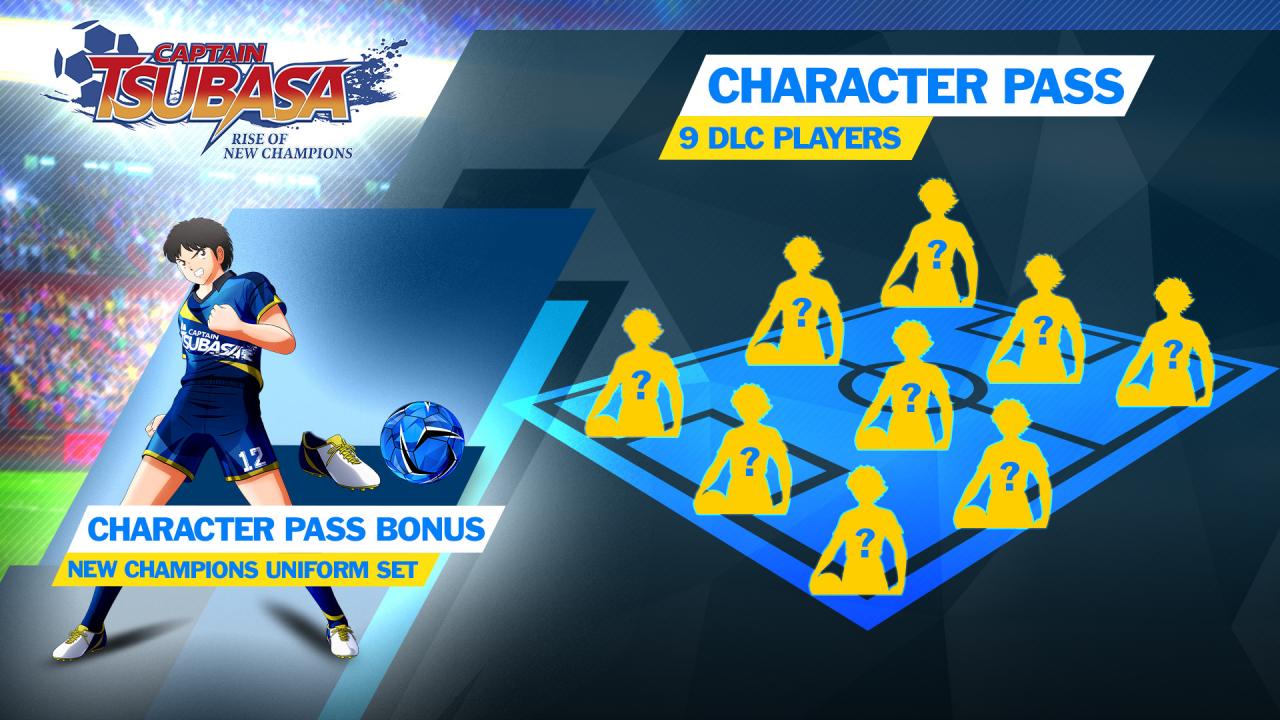 Captain Tsubasa: Rise of New Champions - Character Pass DLC Steam CD Key, $10.19