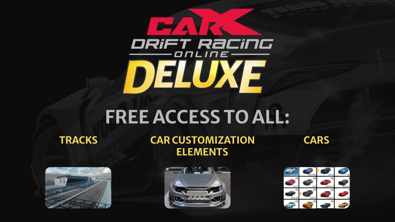 CarX Drift Racing Online - Deluxe DLC Steam Altergift, $25.21