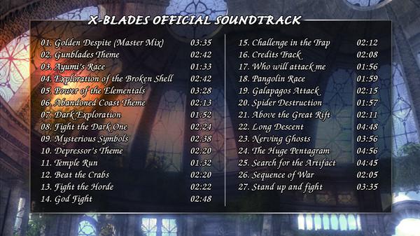 X-Blades - Soundtrack DLC Steam CD Key, $0.55