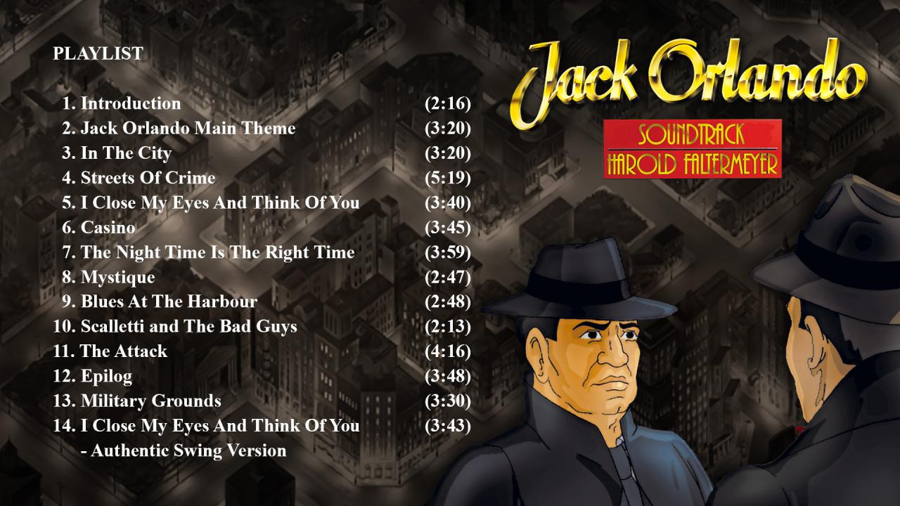 Jack Orlando - Soundtrack DLC Steam CD Key, $1.13