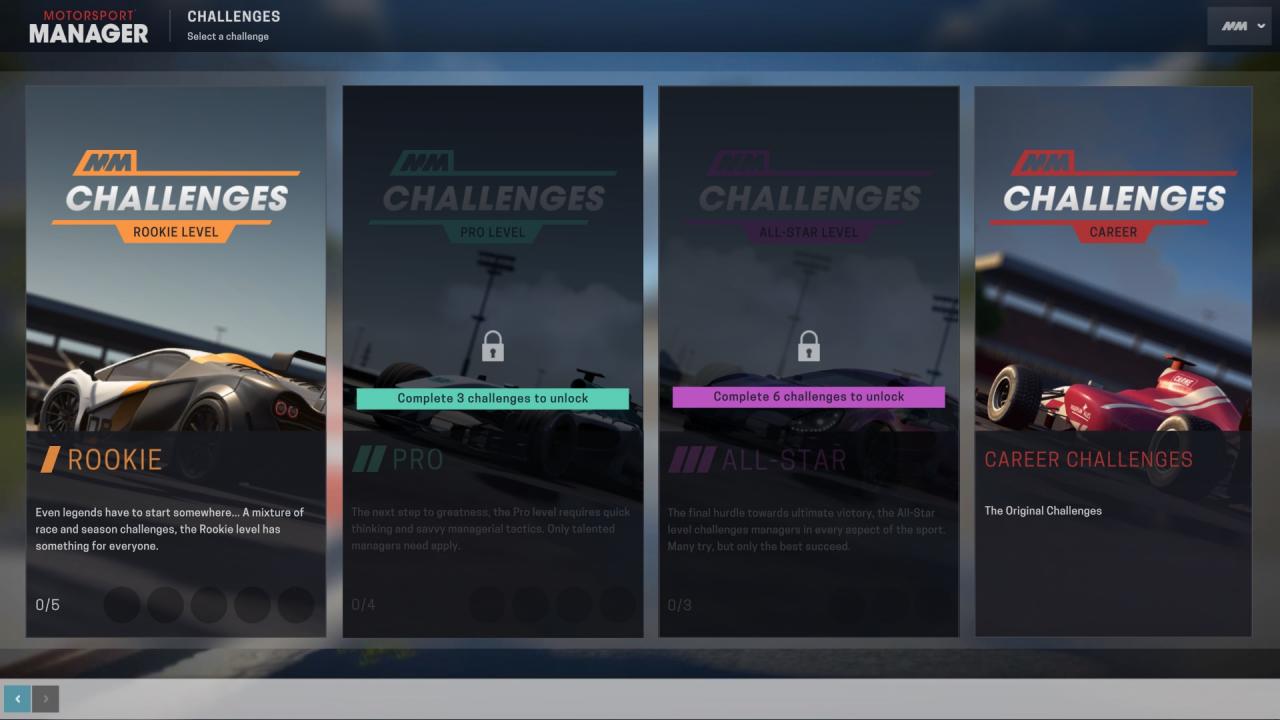 Motorsport Manager - Challenge Pack DLC LATAM Steam CD Key, $2.47