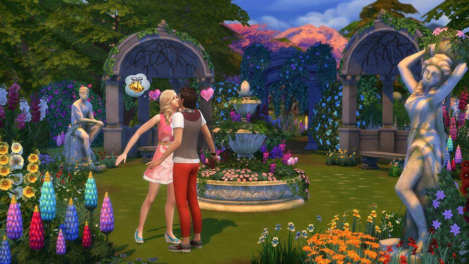 The Sims 4 - Romantic Garden Stuff DLC EU XBOX One CD Key, $8.58