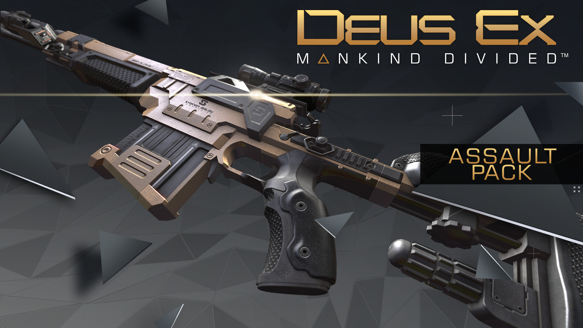 Deus Ex: Mankind Divided  - Assault Pack DLC Steam CD Key, $4.51