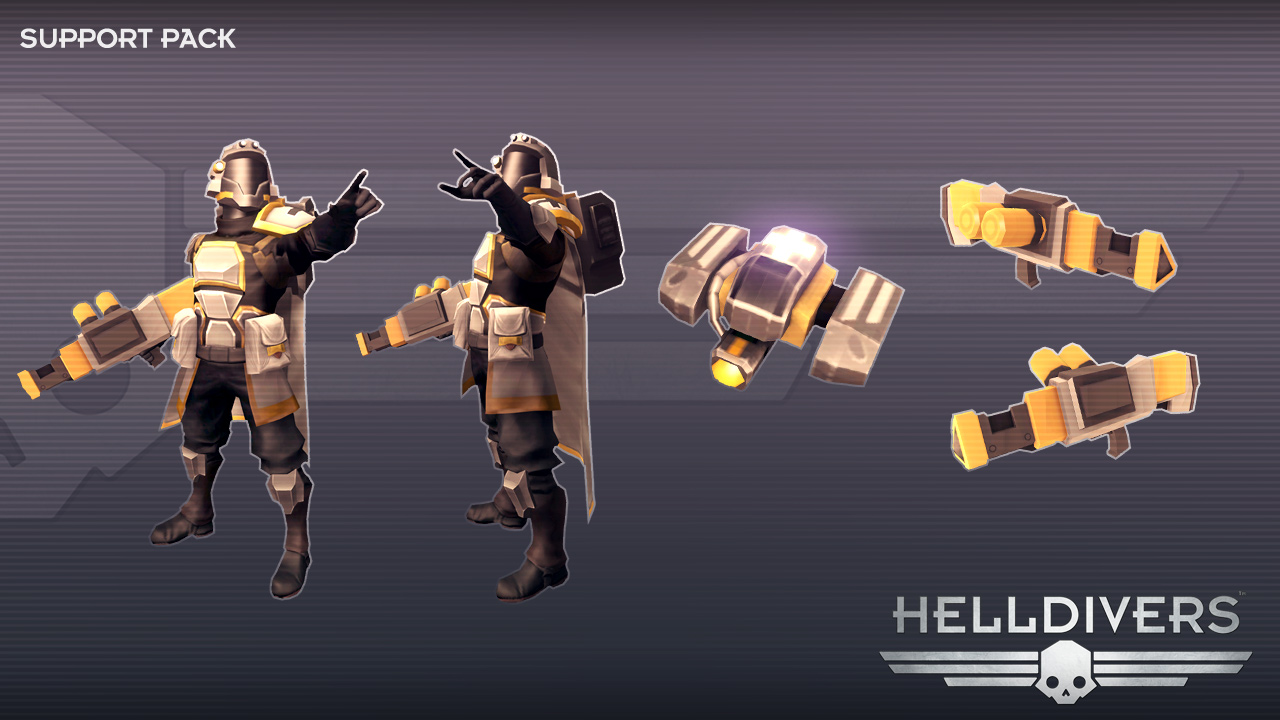 HELLDIVERS - Support Pack DLC Steam CD Key, $0.95