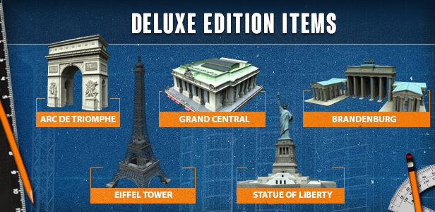 Cities: Skylines - Deluxe Edition Upgrade Pack DLC Steam CD Key, $0.84