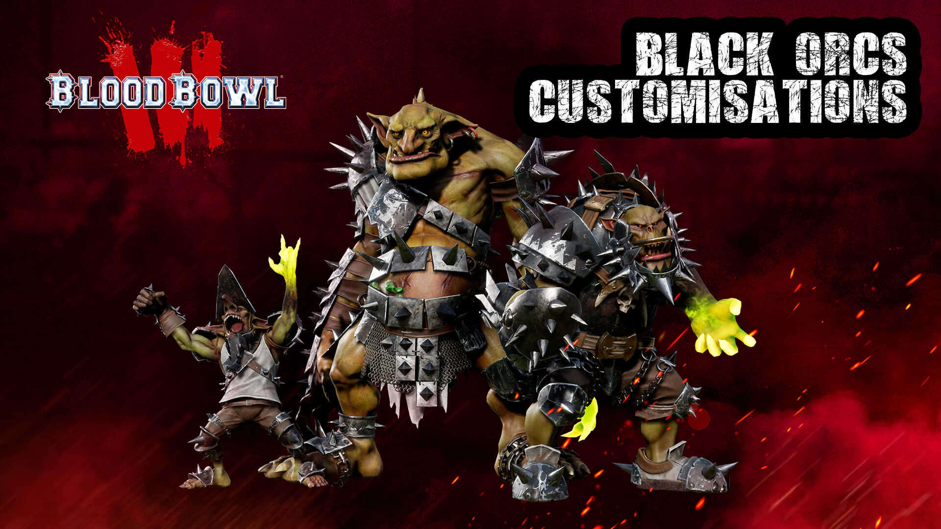 Blood Bowl 3 - Black Orcs Customizations DLC Steam CD Key, $3.82