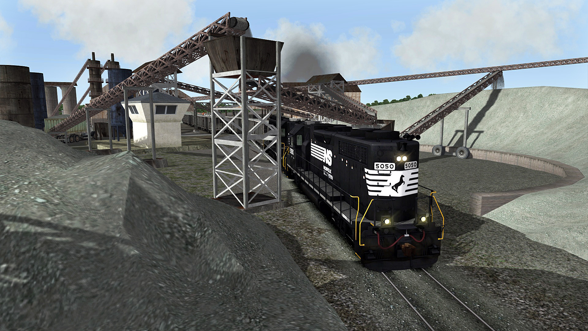 Train Simulator: Norfolk Southern N-Line Route Add-On DLC Steam CD Key, $1.5