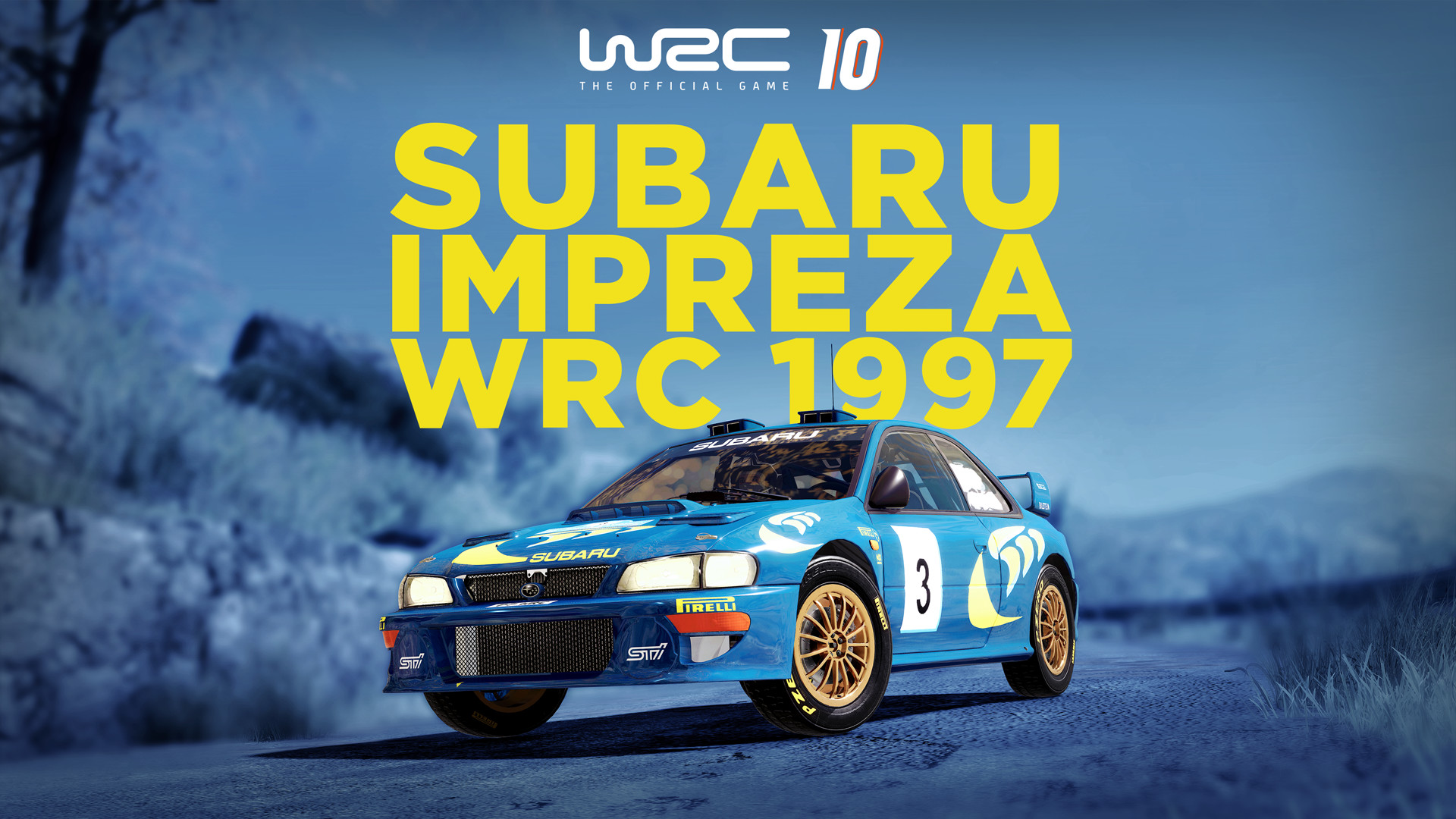WRC 10 - Subaru Impreza WRC 1997 DLC Steam CD Key, $3.33