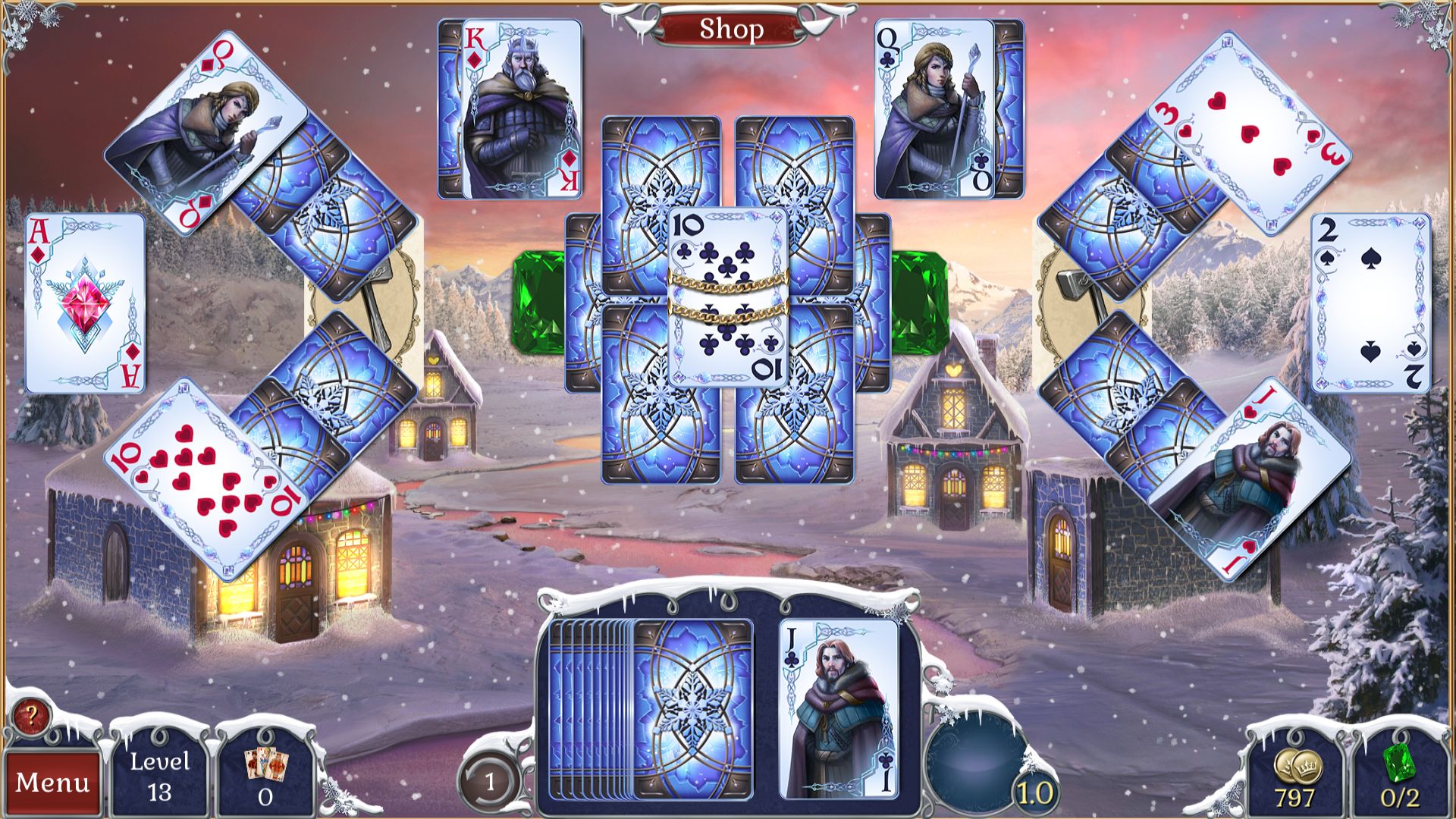 Jewel Match Solitaire Winterscapes Steam CD Key, $1.54
