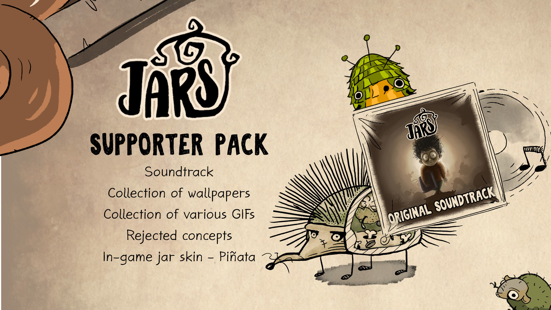 JARS - Supporter Pack DLC Steam CD Key, $1.06
