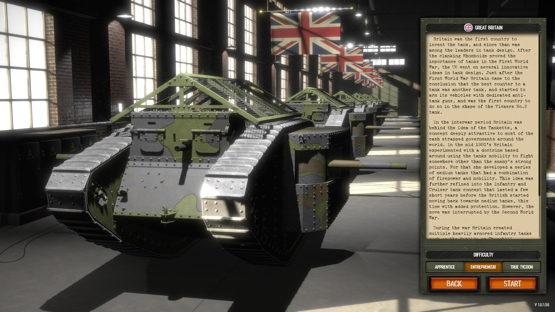 Arms Trade Tycoon Tanks Steam Account, $22.02