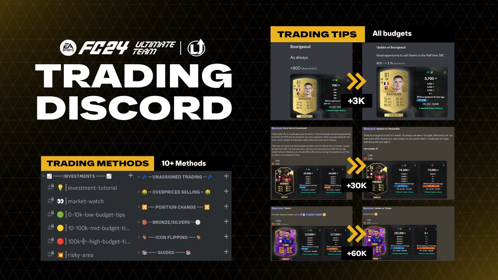 EA FC 24 - Trading Discord -  1 Month Subscription Xbox Series X|S Key, $15.24