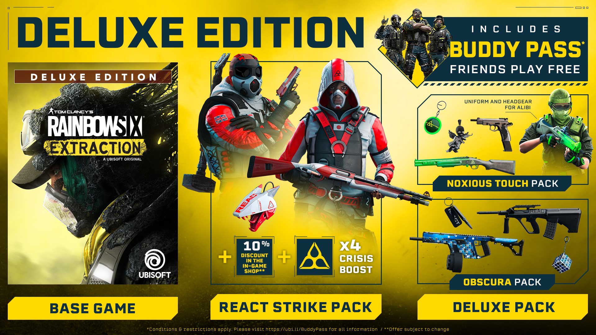 Tom Clancy's Rainbow Six Extraction Deluxe Edition XBOX One / Xbox Series X|S CD Key, $19.32