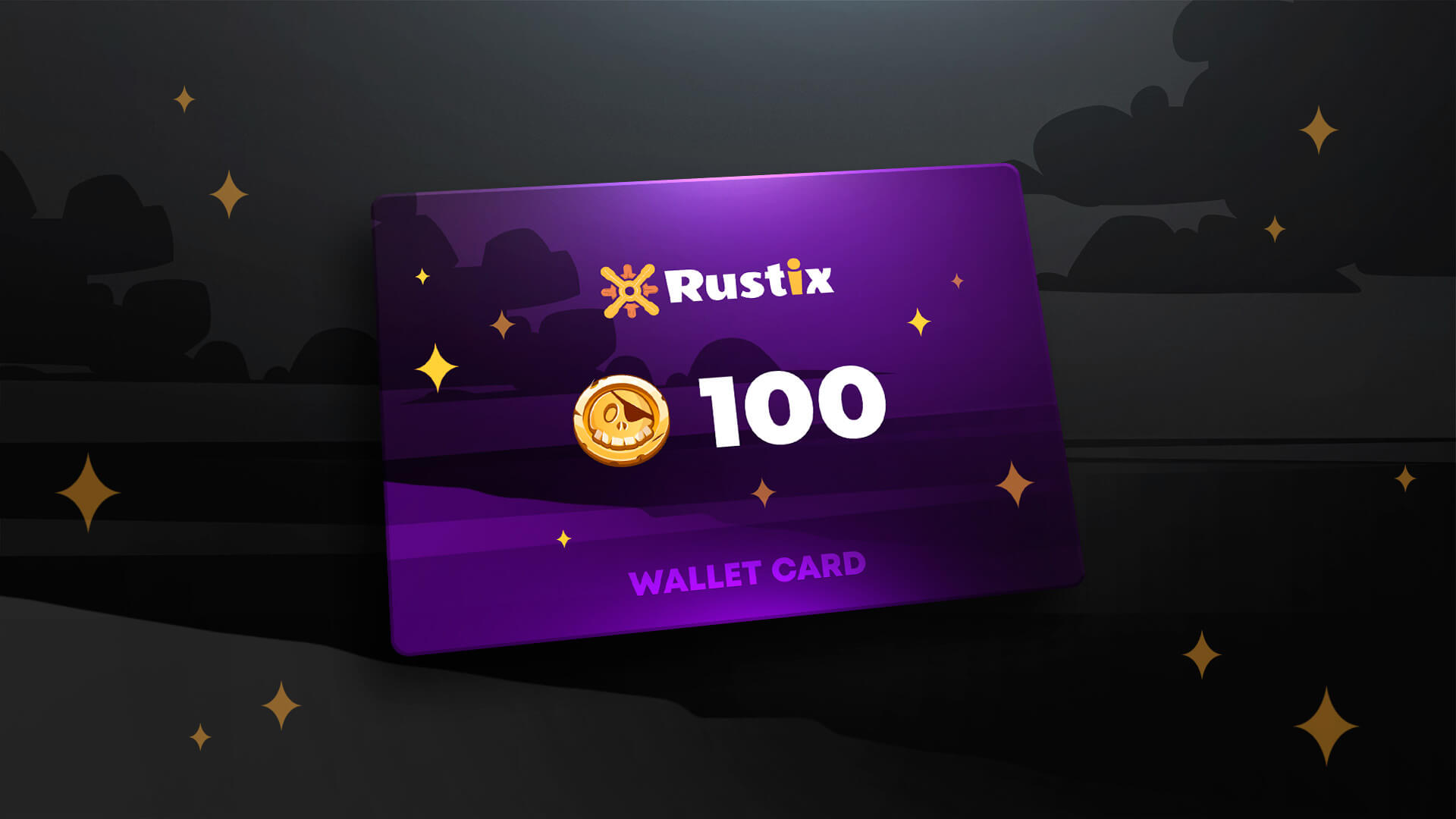 Rustix.io 100 USD Wallet Card Code, $113
